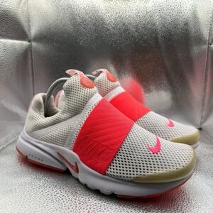 Size‎ 7Y Nike Presto Extreme SE GS Pink White Kids Running Shoes AA3513-100